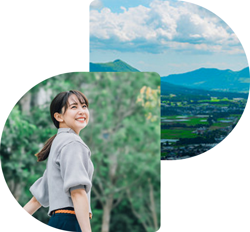 高森町の風景