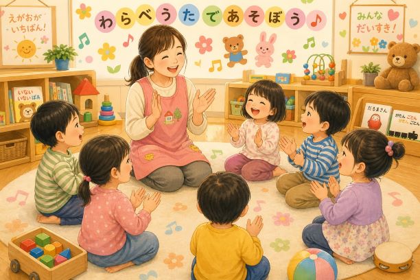 子育て支援センター　わらべうたであそぼうの画像