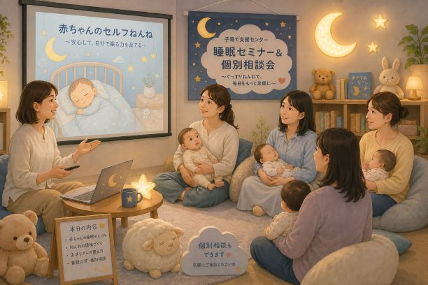 子育て支援センター　子どもの睡眠講座＆相談会の画像