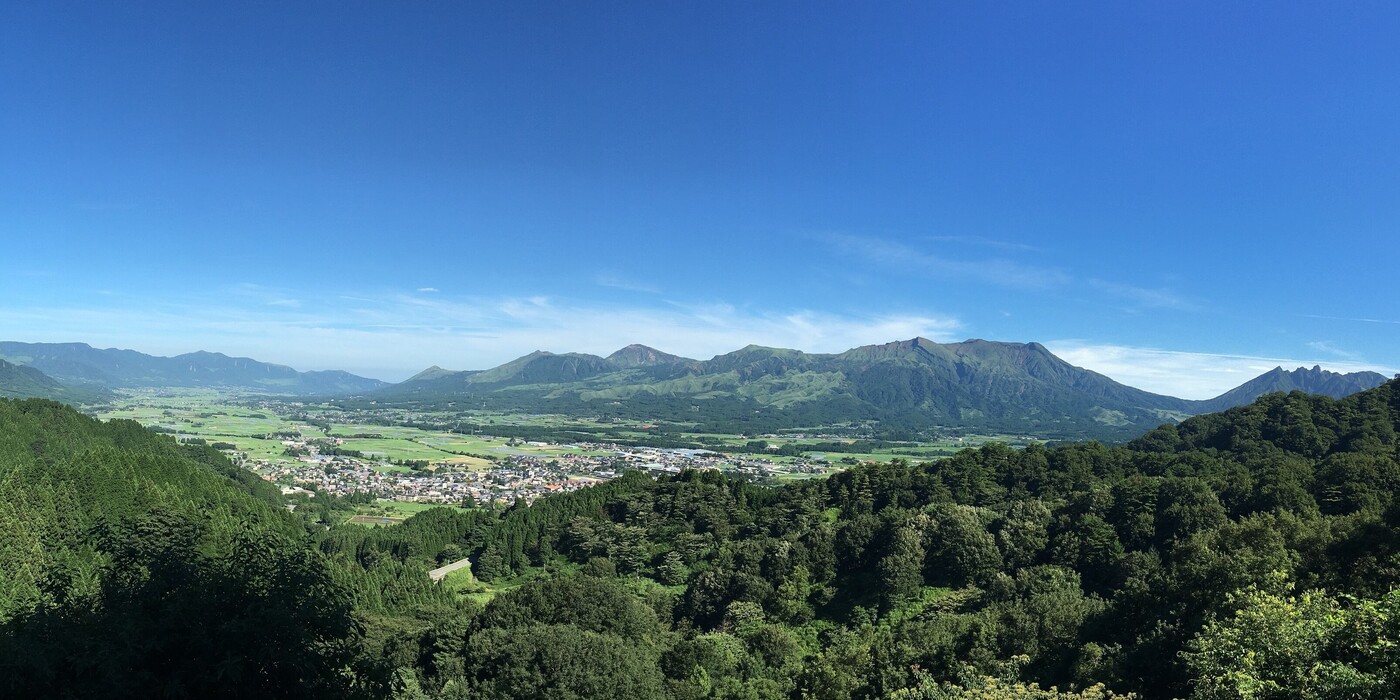 高森峠からの眺め