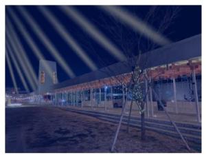 熊本地震10年祈念ライトアップイメージ2