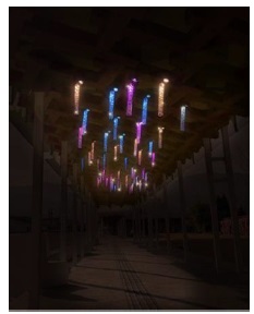 熊本地震10年祈念ライトアップイメージ3