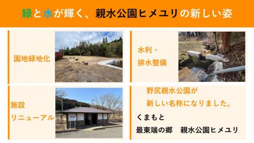 親水公園ヒメユリの新しい姿資料